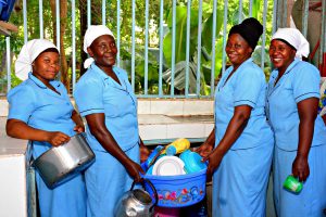 The Ufunuo Elim Mishomoroni Academy cooks